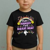 May I Suggest The Roast Beef Funny Embarrassing Toddler T-Shirt thumb 2