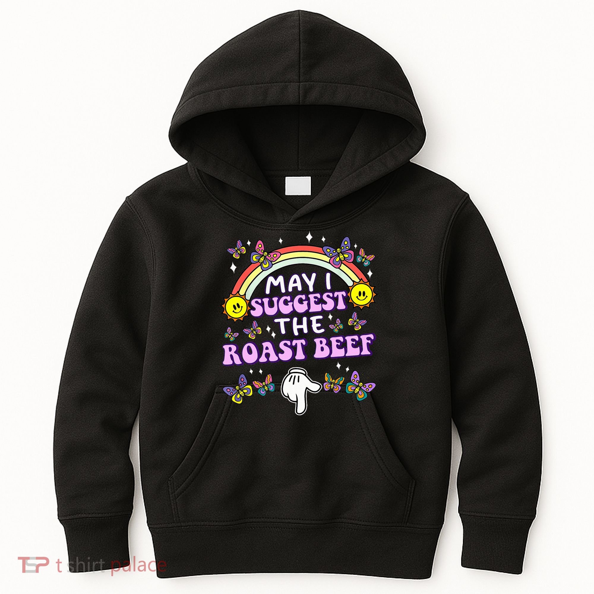 May I Suggest The Roast Beef Funny Embarrassing Kids Hoodie