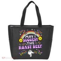 May I Suggest The Roast Beef Funny Embarrassing Tote Bag thumb 0
