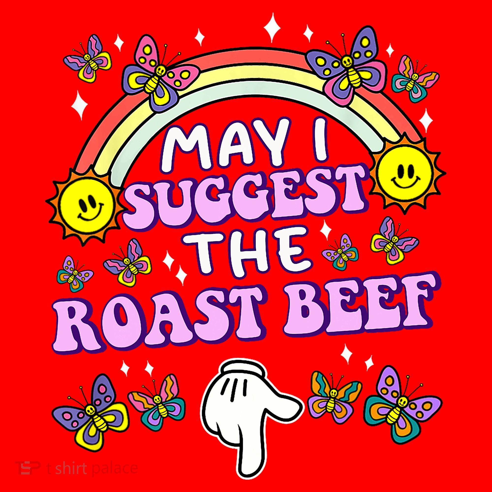 May I Suggest The Roast Beef Funny Embarrassing Adult Humor Santa Hat