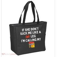 Maryland If She Dont Suck Me Like A Crab Leg Tote Bag thumb 2