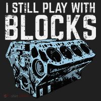 Mechanic I Still Play With Blocks Funny Car Engine Women's Sweatshirt thumb 2