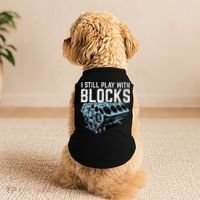 Mechanic I Still Play With Blocks Funny Car Engine Doggie Tank thumb 2