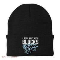 Mechanic I Still Play With Blocks Funny Car Engine Beanie thumb 0