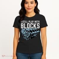 Mechanic I Still Play With Blocks Funny Car Engine Women's T-Shirt thumb 4