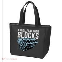 Mechanic I Still Play With Blocks Funny Car Engine Tote Bag thumb 3