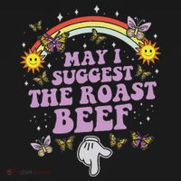 May I Suggest The Roast Beef Funny Embarrassing Adult Humor Visor thumb 3