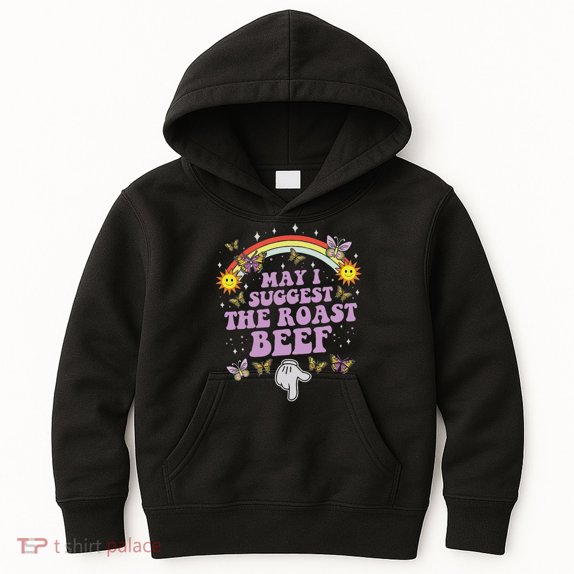May I Suggest The Roast Beef Funny Embarrassing Adult Humor Kids Hoodie