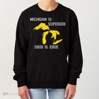 Michigan Is Superior Ohio Is Erie Women's Sweatshirt thumb 0