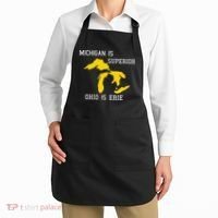 Michigan Is Superior Ohio Is Erie Apron thumb 2