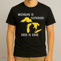 Michigan Is Superior Ohio Is Erie T-Shirt thumb 3