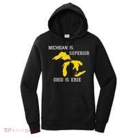 Michigan Is Superior Ohio Is Erie Women's Hoodie thumb 0