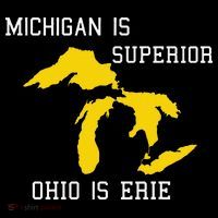 Michigan Is Superior Ohio Is Erie Mousepad thumb 1