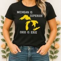 Michigan Is Superior Ohio Is Erie Women's T-Shirt thumb 2