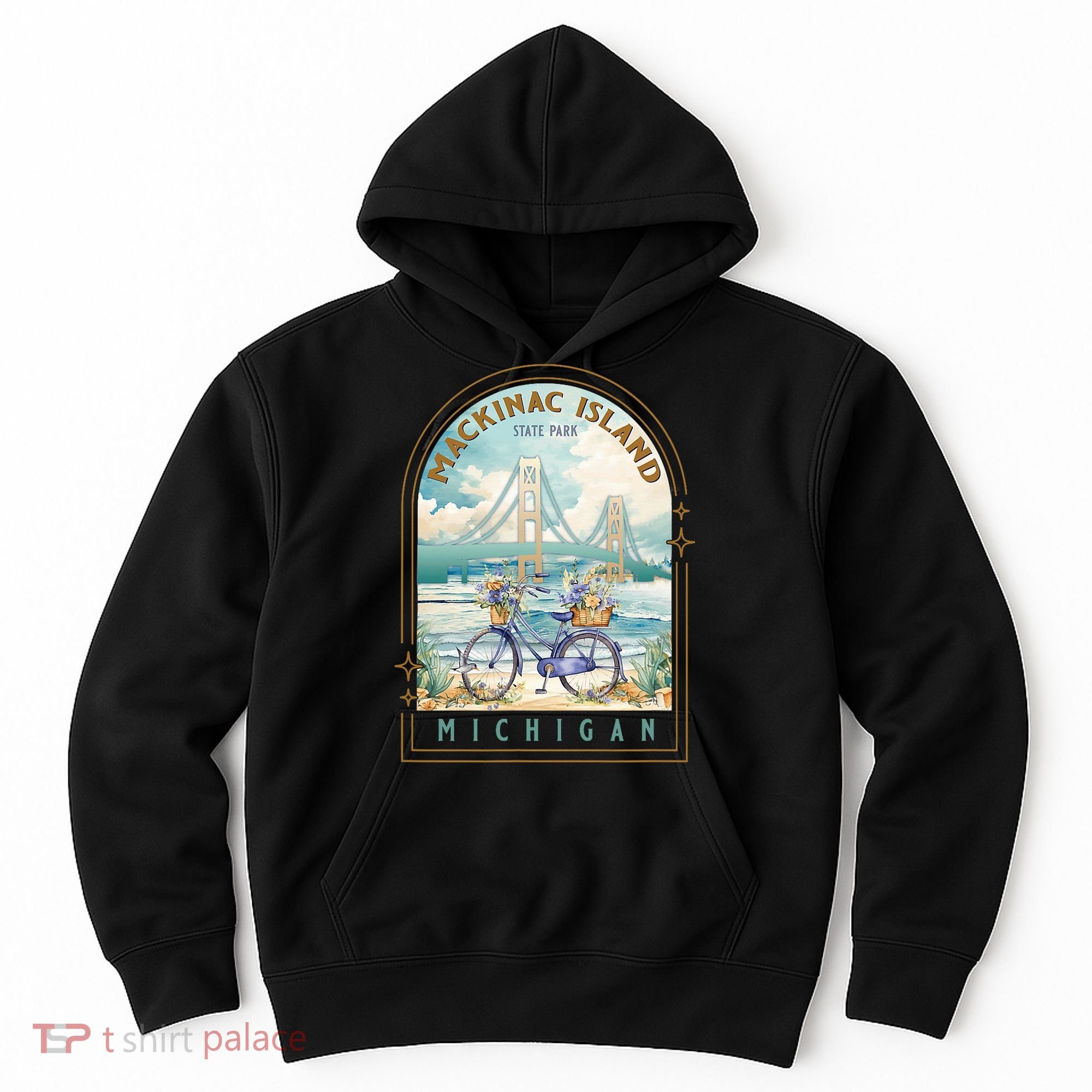 Mackinac Island State Park Michigan Usa Lake Huron Souvenir Hoodie