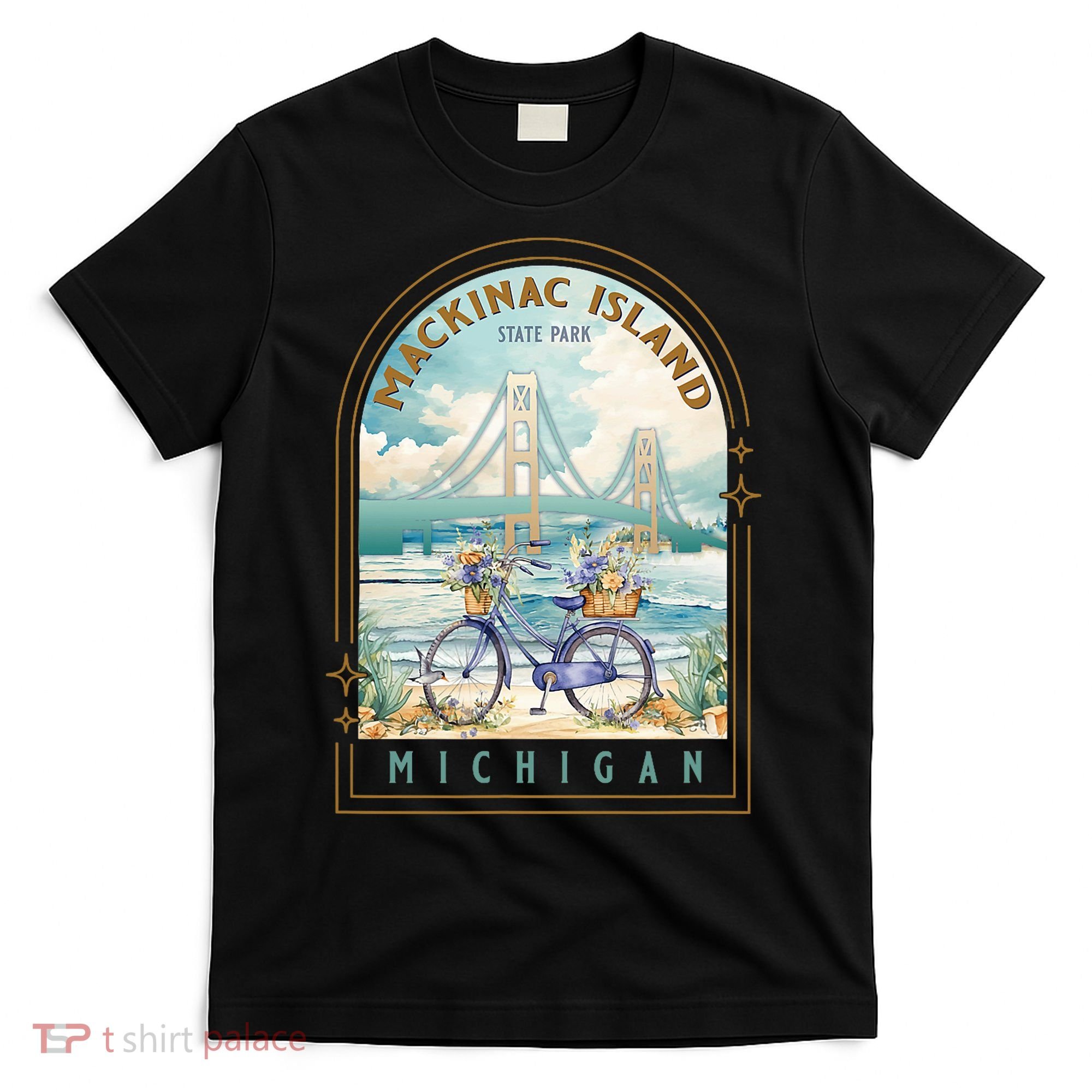 Mackinac Island State Park Michigan Usa Lake Huron Souvenir T-Shirt