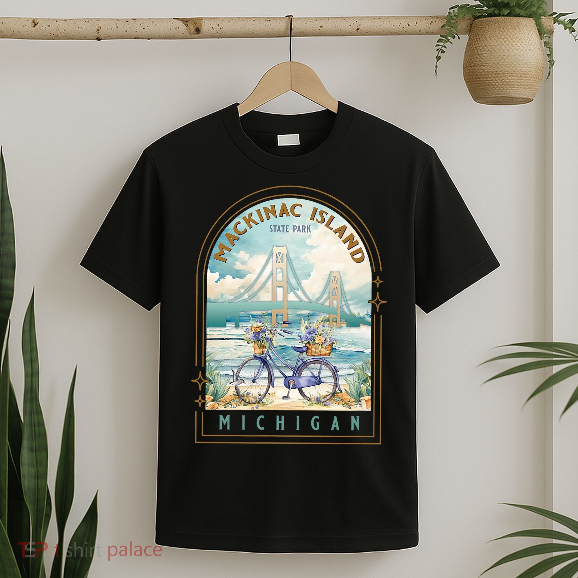 Mackinac Island State Park Michigan Usa Lake Huron Souvenir T-Shirt