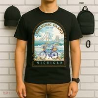 Mackinac Island State Park Michigan Usa Lake Huron Souvenir T-Shirt thumb 6