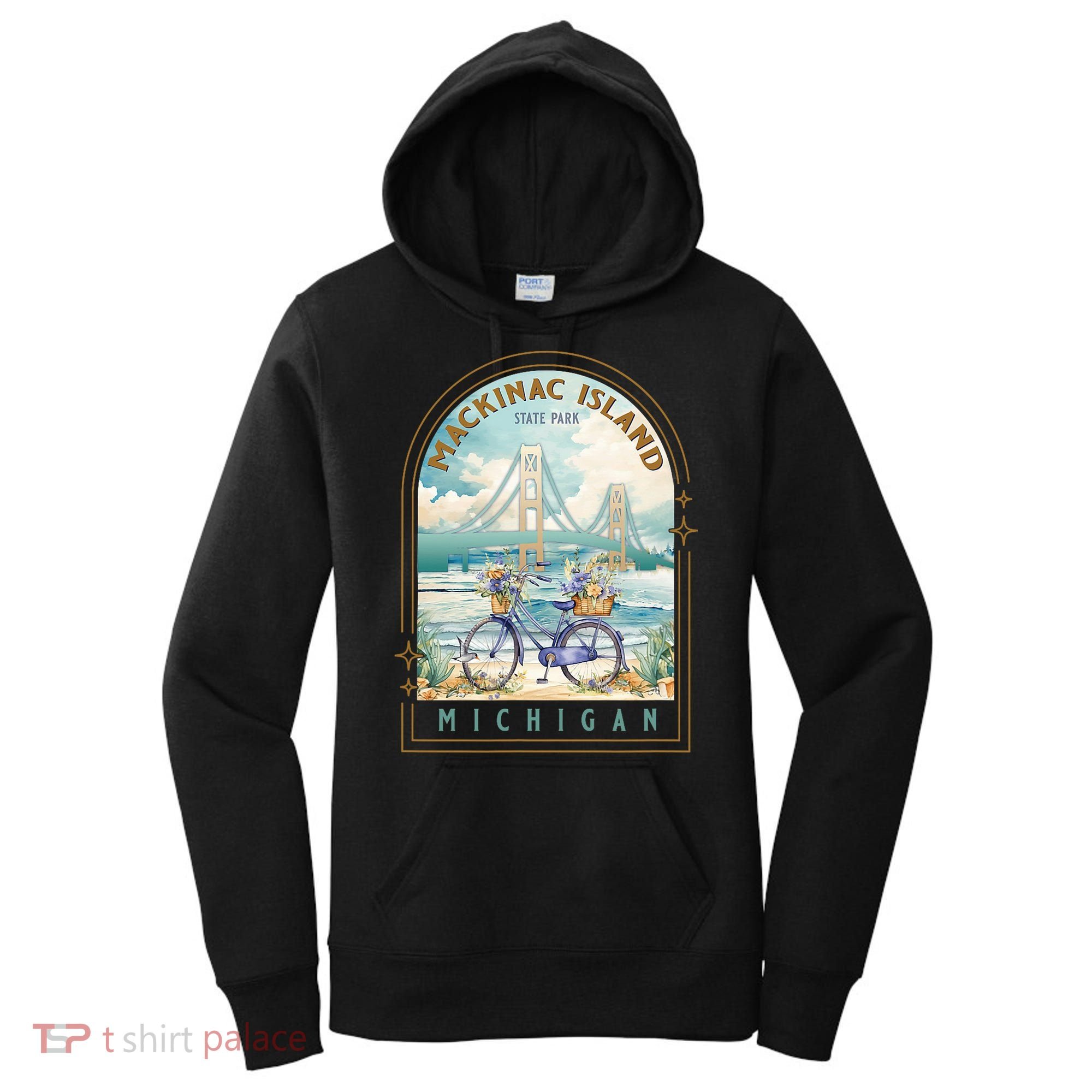 Mackinac Island State Park Michigan Usa Lake Huron Souvenir Women's Hoodie