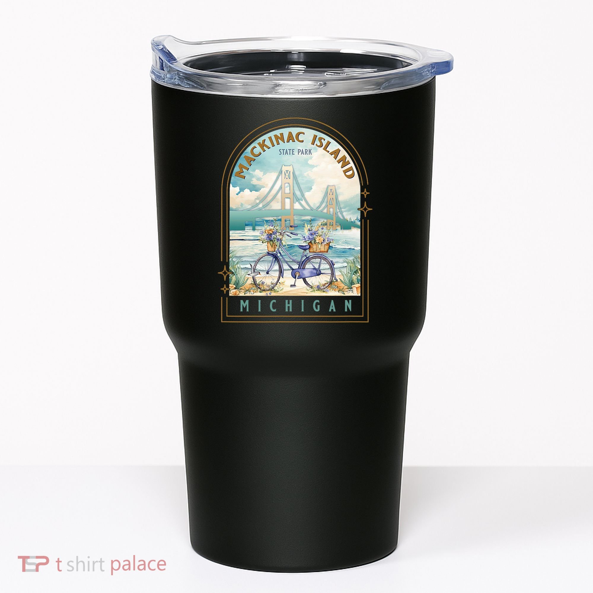 Mackinac Island State Park Michigan Usa Lake Huron Souvenir Tumbler