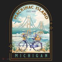 Mackinac Island State Park Michigan Usa Lake Huron Souvenir Tumbler thumb 3