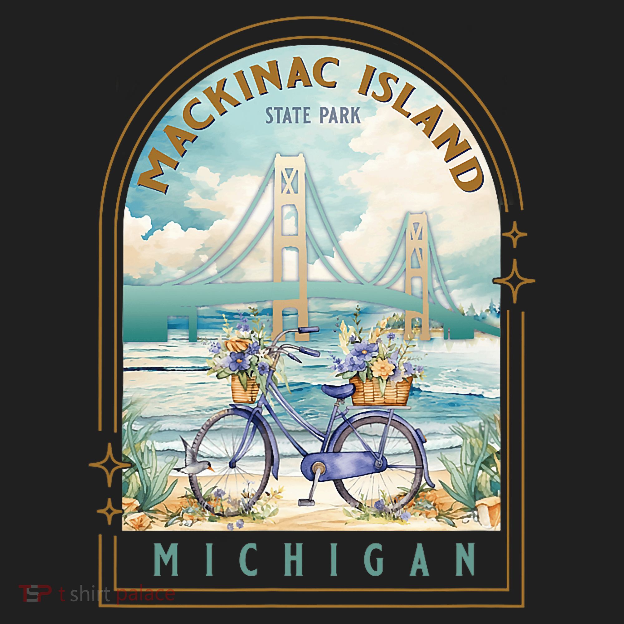 Mackinac Island State Park Michigan Usa Lake Huron Souvenir Tumbler