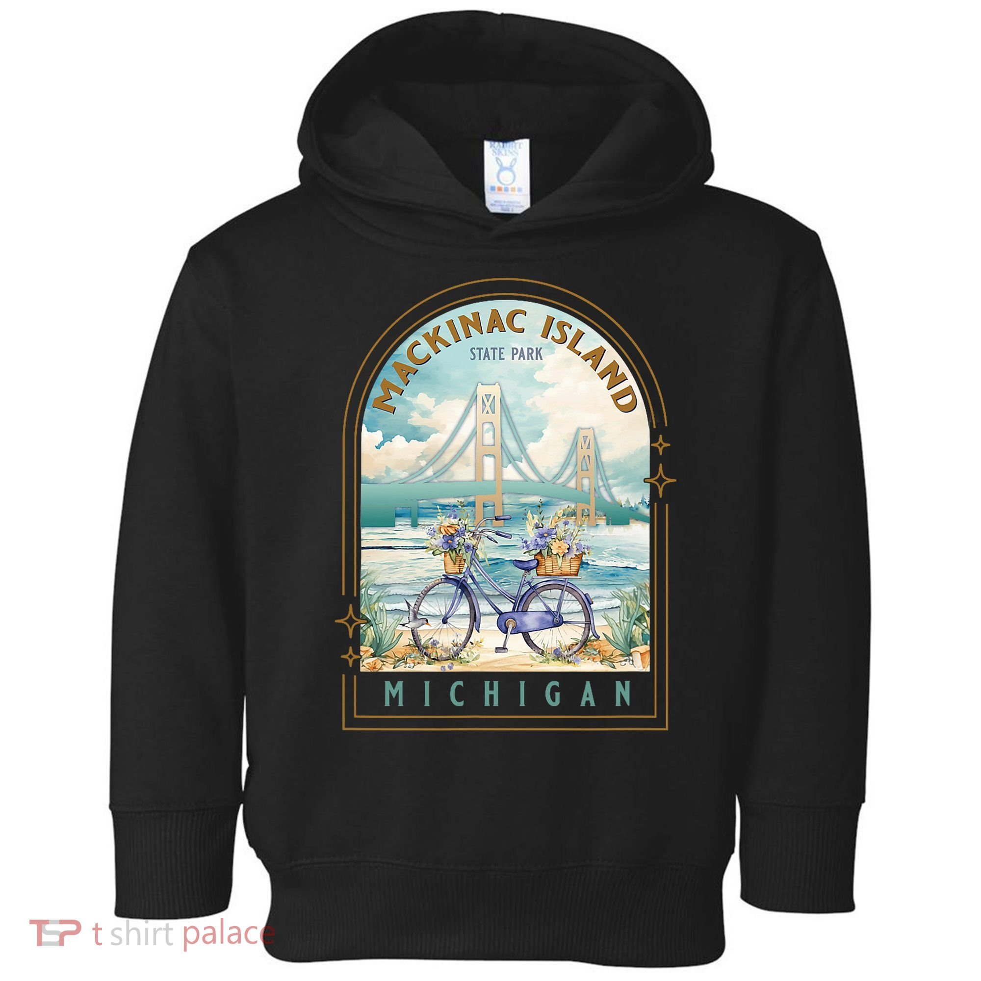 Mackinac Island State Park Michigan Usa Lake Huron Souvenir Toddler Hoodie