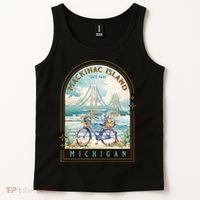 Mackinac Island State Park Michigan Usa Lake Huron Souvenir Tank Top thumb 2