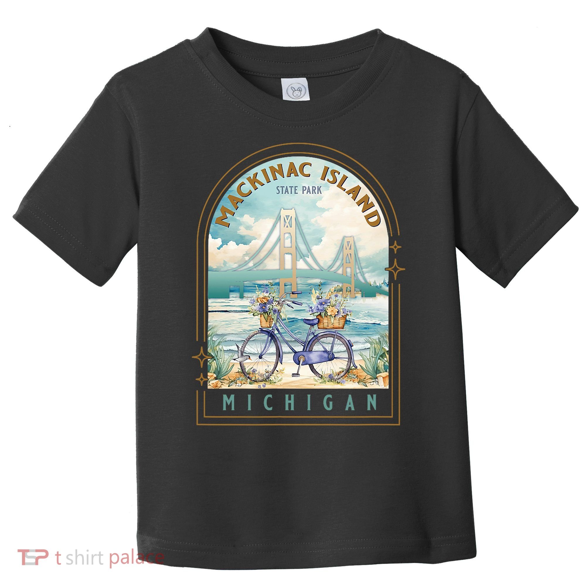 Mackinac Island State Park Michigan Usa Lake Huron Souvenir Toddler T-Shirt