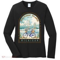 Mackinac Island State Park Michigan Usa Lake Huron Souvenir Women's Long Sleeve Shirt thumb 0