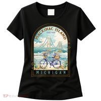 Mackinac Island State Park Michigan Usa Lake Huron Souvenir Women's T-Shirt thumb 0