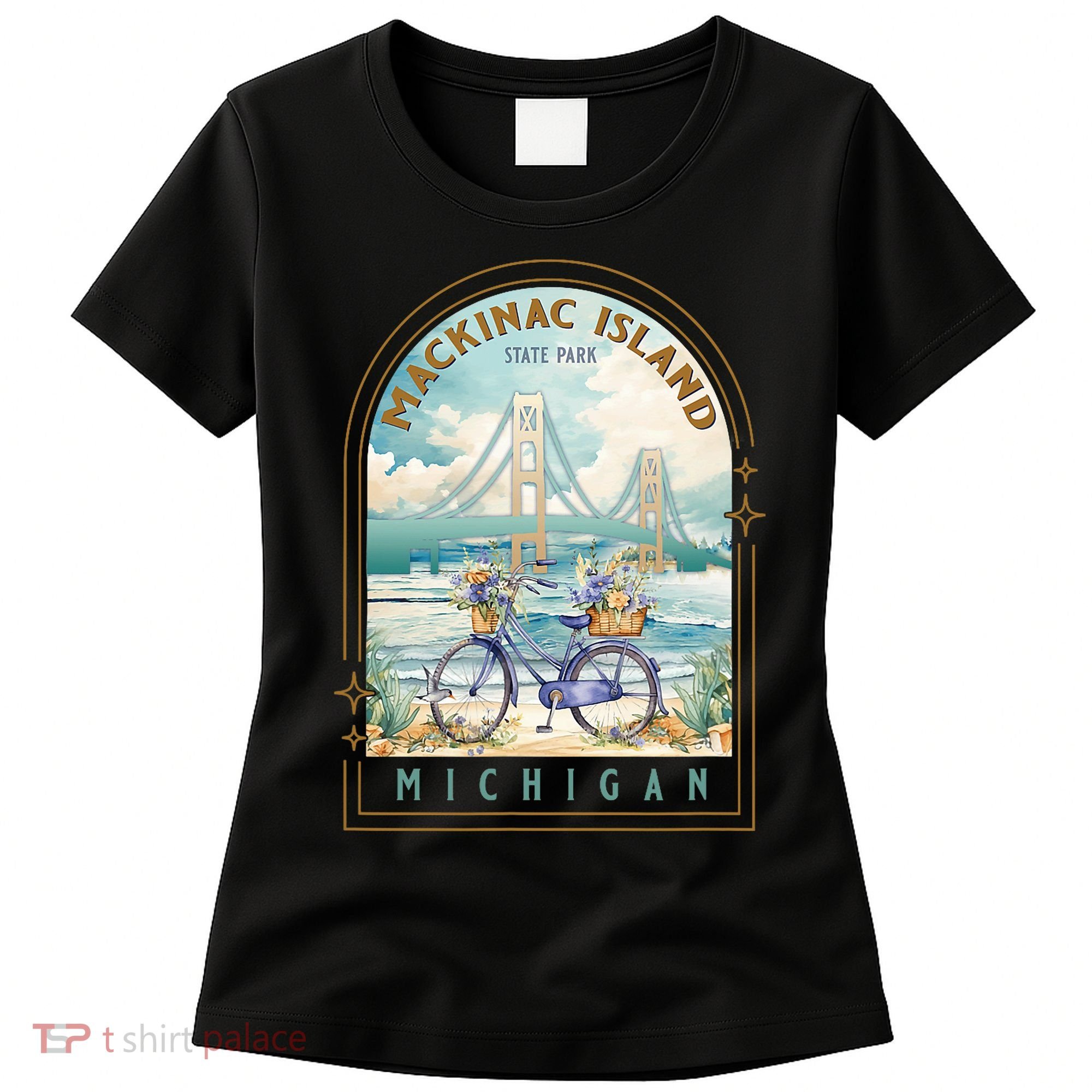 Mackinac Island State Park Michigan Usa Lake Huron Souvenir Women's T-Shirt