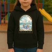 Mackinac Island State Park Michigan Usa Lake Huron Souvenir Kids Hoodie thumb 3