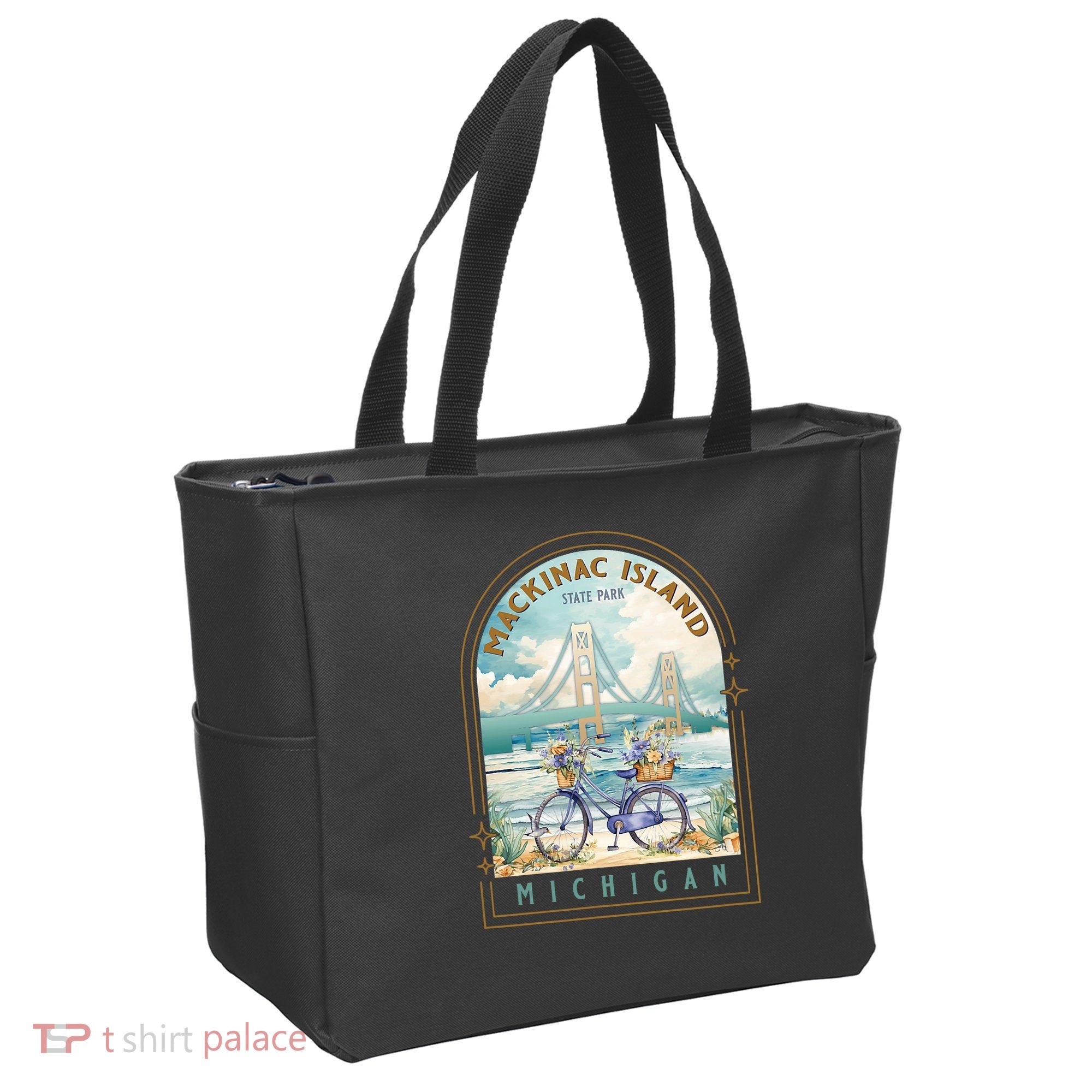Mackinac Island State Park Michigan Usa Lake Huron Souvenir Tote Bag
