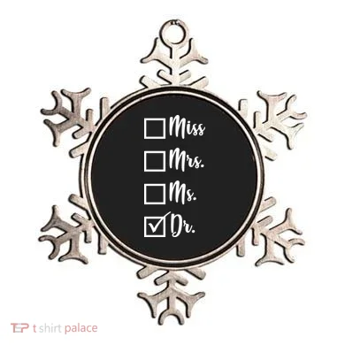 Miss Mrs Ms Dr Ornament