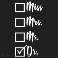 Miss Mrs Ms Dr Golf Towel thumb 3
