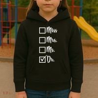 Miss Mrs Ms Dr Kids Hoodie thumb 3