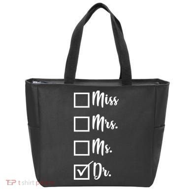 Miss Mrs Ms Dr Tote Bag