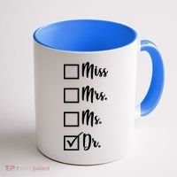 Miss Mrs Ms Dr Coffee Mug thumb 1