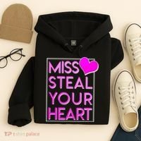 Miss Steal Your Heart Valentines Day Hoodie thumb 4
