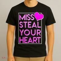 Miss Steal Your Heart Valentines Day T-Shirt thumb 3