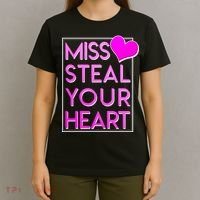 Miss Steal Your Heart Valentines Day T-Shirt thumb 4