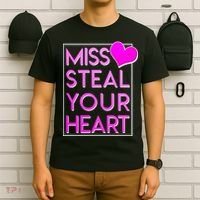 Miss Steal Your Heart Valentines Day T-Shirt thumb 6
