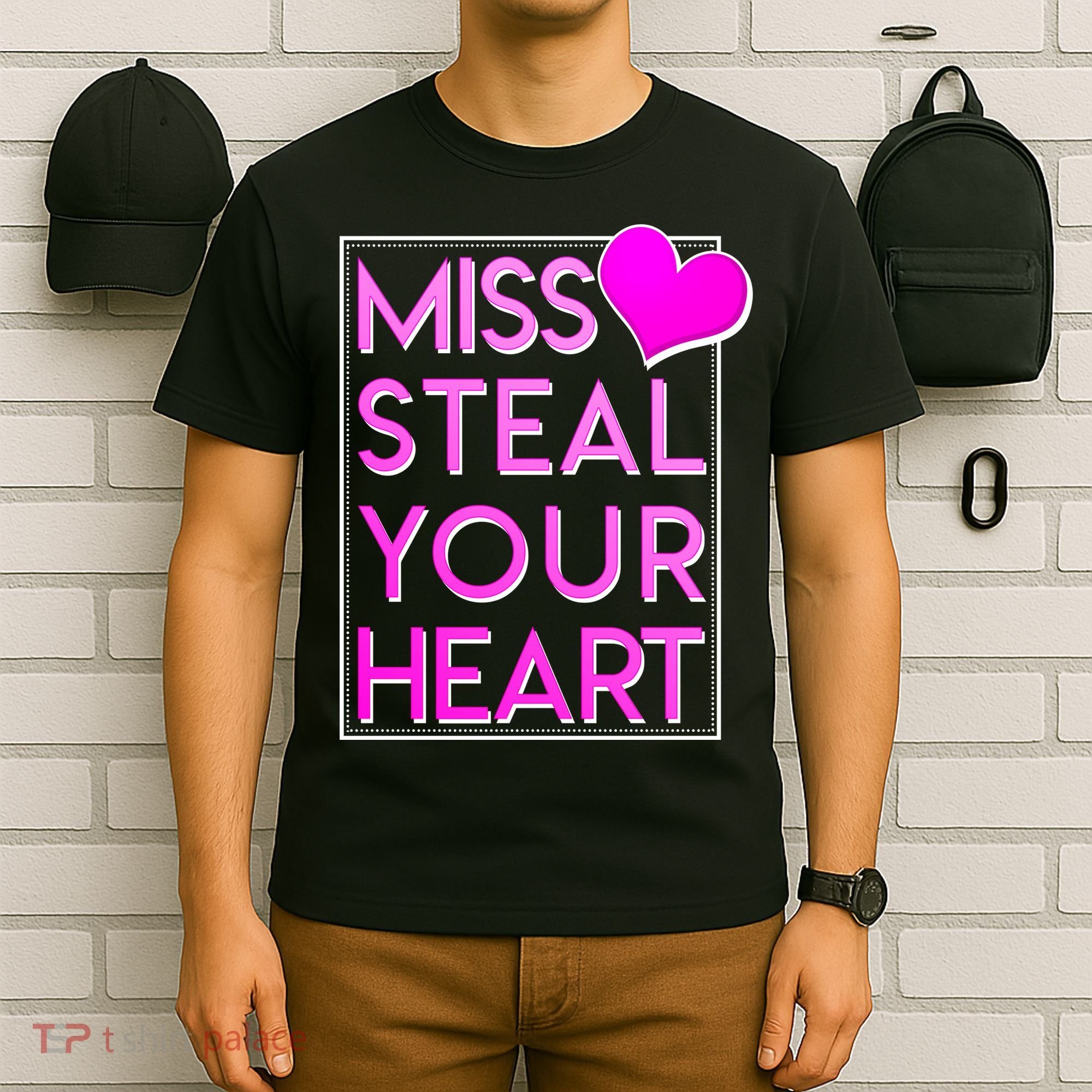 Miss Steal Your Heart Valentines Day T-Shirt