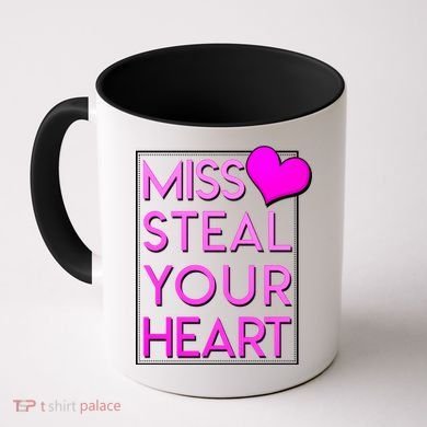 Miss Steal Your Heart Valentines Day Coffee Mug