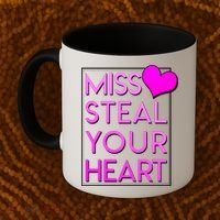 Miss Steal Your Heart Valentines Day Coffee Mug thumb 2