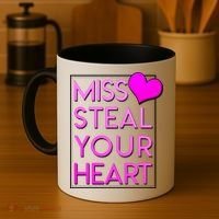 Miss Steal Your Heart Valentines Day Coffee Mug thumb 4