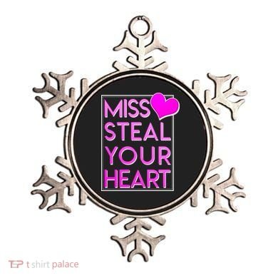 Miss Steal Your Heart Valentines Day Ornament