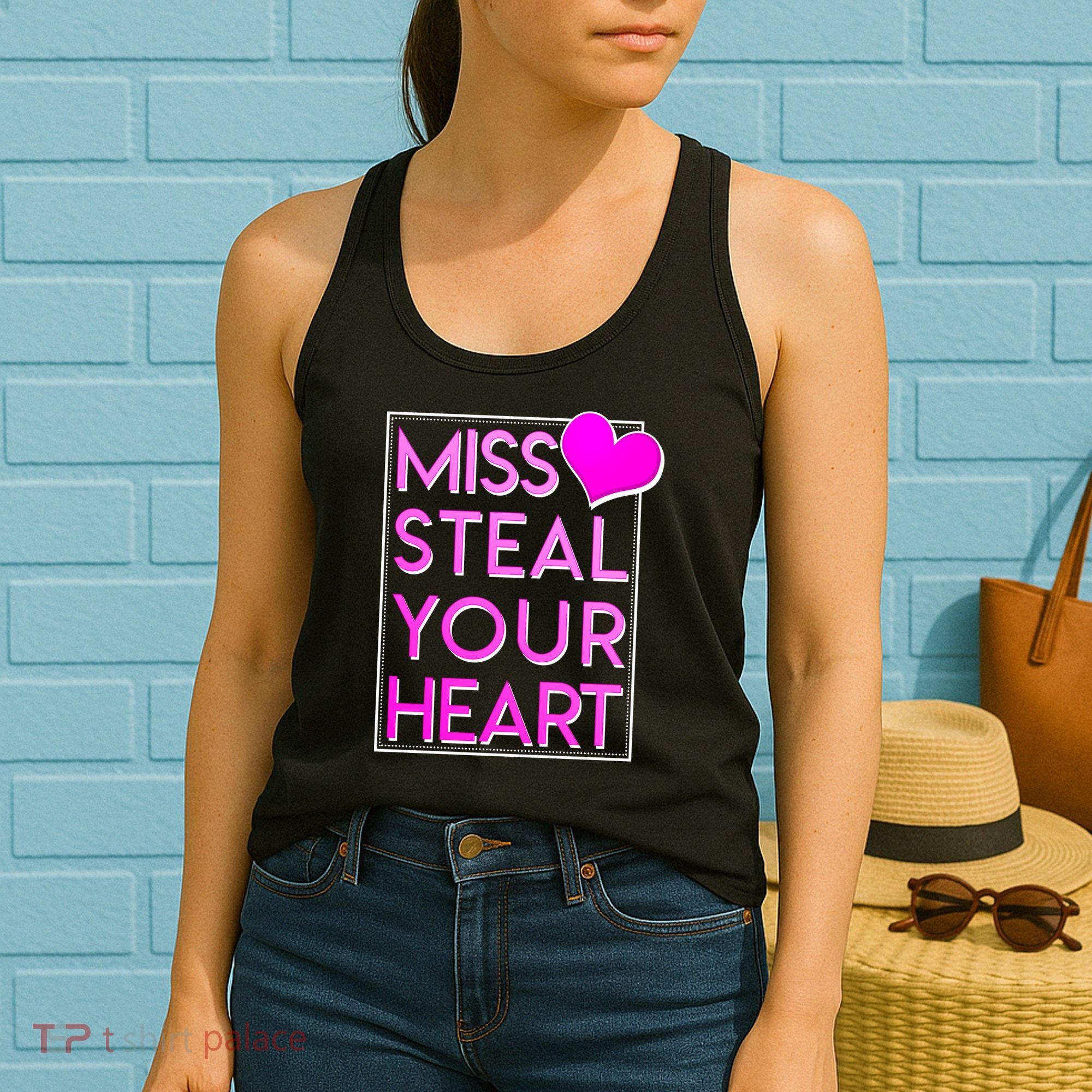 Miss Steal Your Heart Valentines Day Women's Tank Top