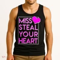 Miss Steal Your Heart Valentines Day Tank Top thumb 3